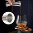 Lexenic 1oz 2oz Japanese Jigger, 7 Measurements Inside, Premium Stainless Steel Heavy-Duty Bar Accessories, Pack 2