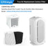 10-Pack 04383 True Air Replacement Filters Compatible with Hamilton Beach True Purifier Odor Eliminators Models 04383,