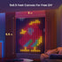 5x6.5 475 100+ 20+ YEELIGHT Smart Curtain Lights, Ft, LEDs, APP Control, DIY Graffiti, GIF Scene Modes, RGB Dynamic