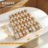 4 Tier(8 Packs),Expandable 11" 22" Acrylic Spice Drawer Organizer from to Seasoning Organizer Tray for Kitchen - Clear