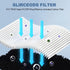 KILO HEPA Filter, 2-Pack Compatible with CUCKOO Air Purifier CAC-10510FW, Afloia KILO, KILO PRO, MIRO & Morento