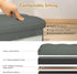 300 lbs, 17x13x13IN(Black BelugaHelper Small Ottoman with Storage, Foldable Ottoman Foot Rest Stool with Thicker Foam
