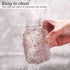 Set,Rectangular Set Glass Salt and Pepper Shakers Salt Shaker