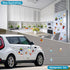 12PCS Summer Mouse Cruise Door Magnets, Cute Ice Cream Stickers for Fridge, Car Door, Whiteboards