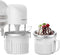 EDWODER TWO BOWLS Ice Cream Maker Attachment for All KitchenAid Stand Mixer, Makes