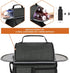 OPUX Lunch Box for Men, Insulated Lunch Bag, Dual Compartment Lunchbox for Work, Leakproof, Dark Gray