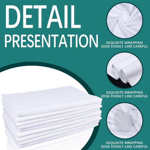 20 Blank,12 12 Inch GEKIXUTP Pcs Sublimation Towels x DIY Microfiber Sublimation Kitchen Towel,Sublimation Hand