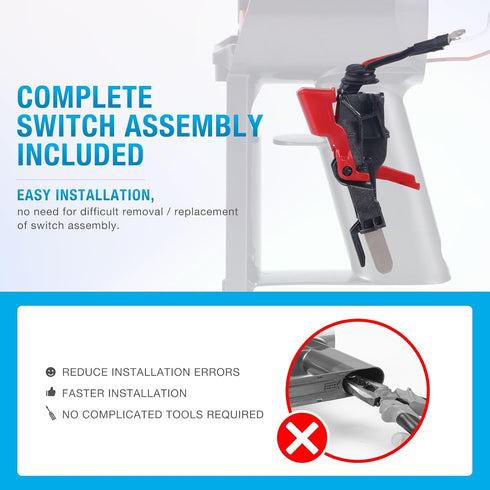 Dyson V8 SV10 Main Body Assembly Housing Compatible Vacuum Cleaner Replacement Part 967812-01 with Screwdriver Set
