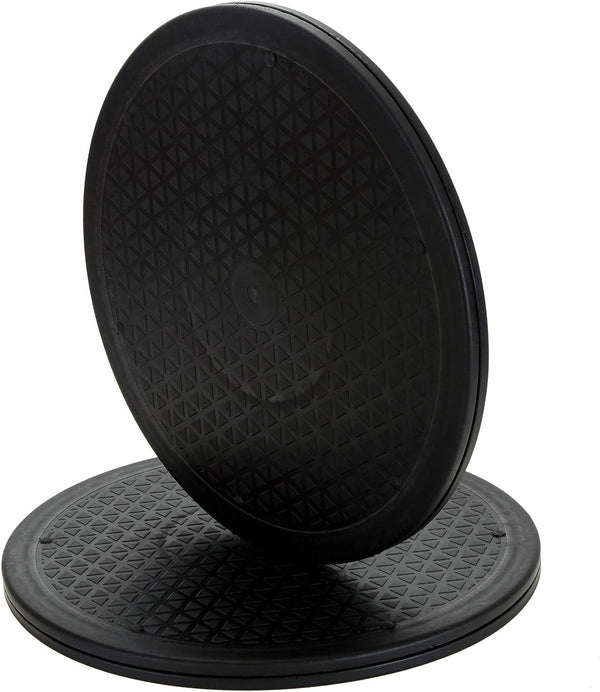 Lawei 2 Pack Heavy Duty 12 inch Rotating Swivel Stand with Steel Ball Bearings - Lazy Susan Turntable for Monitors,