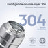 Bidakid Set 25.4oz 17oz 12 Insulated Food Jar & Stainless Steel Containers with Folding Spoon and Carrying Bags