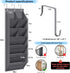 Closet 9 Hanging Shoe Organizer for with Deep Pockets, Over the Door Shoe Rack, Shoe Holder for Narrow Door Dorm RV