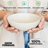 Grow Forward Premium Wheat Straw Bowls Set of 8 - Reusable 20oz Hard Plastic Bowls for Kitchen, Camping, Ramen,