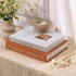 Cenjeery Minimalist Decorative Books for Home Decor - Set of 2 Aesthetic Faux/Fake