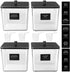 Hudgan 4 Pack Laundry Detergent Container Large Laundry Pods jars with lids