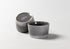 UNICASA Ramekin Set of 2, 8 oz Oven Safe Baking Set for Custard, Pudding, Souffle Cups in Reactive Gray