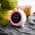 Kids Alarm Clock, Toddler Sleep Training Clock with Night Lights, Sound Machine, Time to Wake Dinosaur Alarm Clock