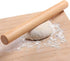 Wooden Rolling Pin for Baking - Professional Dough Roller, 15-3/4 Inch Beech Wood for Pizza and Cookies