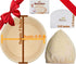 9 Inch Bread Banneton Proofing Basket - Baking Bowl Dough Gifts for Bakers Proving Baskets for Sourdough Bread Scraper