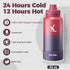 32 Oz 3 Lexlion Tea Infuser Water Bottle Triple Wall Insulated Stainless Steel, Loose Leaf & Fruit Strainer, Leakproof