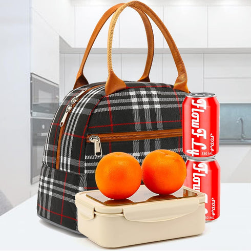 FlowFly Insulated Lunch Cooler Bag, Tote Bag Organizer for Women/Men