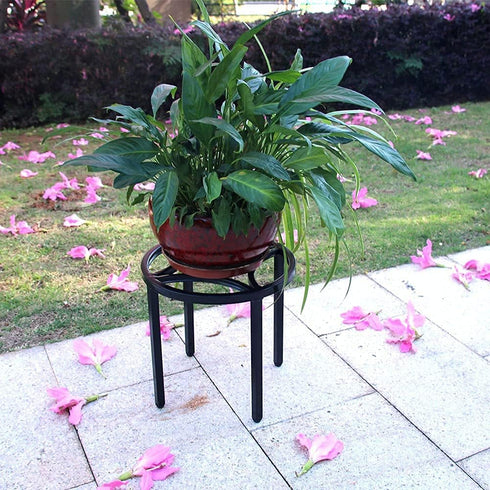 Zhongma Set 3 220 LBS of Fully Assembled Metal Plant Stand for Heavy Potted Plant for Home Indoor and Outdoor, Capacity