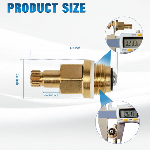 PK1100 Replacement for Arrowhead Brass Assembly and One-Piece Bonnet for Hose Bibs