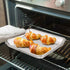 TeamFar Pure Stainless Steel Toaster Oven Pan - 7''x9.3''x1'', Heavy Duty, Dishwasher Safe