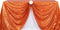 ShinyBeauty 60x102-Inch Orange Sequin Rectangular Tablecloth for Party Cake Dessert Table