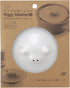 White Piggy Steamer, 5-5/16"