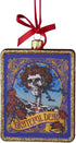 Kurt Adler Glass Grateful Dead Ornament, 4.25-Inch for Christmas