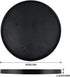 MDLUU 13" Plastic Serving Tray, Ottoman Tray, Round Butler Tray for Breakfast in Bed, Coffee Table Decor, Party
