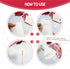 Valentines Day Photo Booth Props Kit, 28PCS Funny DIY Picture Selfie Accessories for Wedding Party Birthday Decor