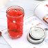 12 OZ,Canning 24PACK,Glass Flrolove Mason Jars Jars with Lids Jam Jars, Jelly Jars with Airtight Lids,Ideal