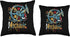 Mechanic: Retro Design Throw Pillow for Mechanics and Handyman