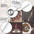 2 Pcs Coffee Scoop Set, 18/8 Stainless Steel Measuring Spoons (1 Tablespoon & 2 Tablespoon) with Long Handle