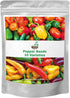 600+ Pepper Seeds, Heirloom Vegetable Seed for Planting Indoor Outdoor, 10 Varieties