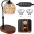 SunnySam Candle Warmer Lamp with Timer & Dimmer, Wax Melt Warmer for Jar