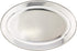 Winco OPL-18 Stainless Steel Oval Platter, 18" x 11.5"