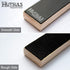 Hutsuls Double Sided Leather Strop Paddle Kit, Ergonomic Handle for Razor-Sharp Edges with Honing Leather Guide