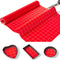 Silicone Baking Mat Roll 16IN x 5FT, Non-Slip Pastry Mat, Reusable Air Fryer Liner, Oven Liners, Cut to Size