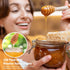 WEFOO 100 3 Inch PCS Wooden Honey Dipper Sticks, Honey Sticks Mini Honeycomb Sticks, Mini Honey Dipper Honey Stirrers