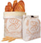 2 Pack Beeswax Bread Bags with Zipper, XL(13x17in) Sourdough Bread Storage for