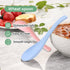 8 Pcs Plastic Spoon Dinner Spoons - Lnrkai Portable Reusable Soup Spoon Set, Lightweight & Dishwasher Safe