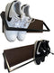 Set of 2 Wall Shoe Rack - Space Saving Wall Mounted Shoe Organizer - Durable Shoe Holder for Small Spaces - Wall Shelf