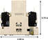 AGM76209501 NEW OEM Dishwasher Door Latch Assembly Replacement Part for LG