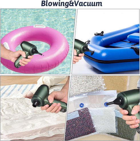 Kavolet Handheld Car Vacuum Cleaner and Blower, 19000Pa Cordless High Power, 3 In 1 Dust Buster & Air Blower