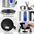 Aigostar Electric Kettle - 1.7L BPA Free Hot Water Kettle with LED Illumination, Auto-Shutoff & Boil-Dry Protection for