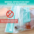 Microwave Steamer Bags 15 Pack for Vegetables, Potatoes, Meat, 7.9 X 8.7 Inches