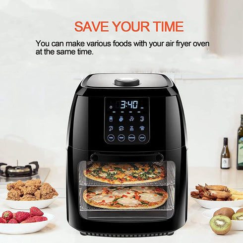 Dehydrator Racks Compatible with 6qt Chefman Caynel and Power Air Fryer Oven