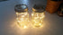 Kangheshun 2 Pack 7 20 Led Fairy Lights Battery Operated String Lights Waterproof Silver Wire Feet Led Firefly Starry